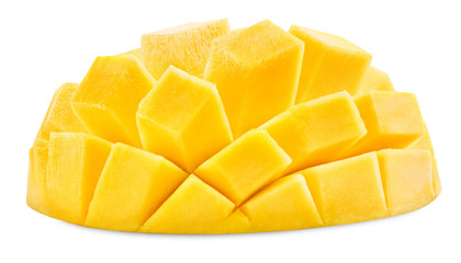 Ripe mango isolated