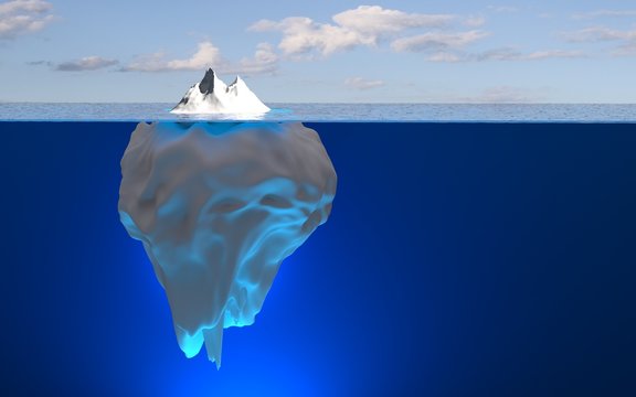 Eisberg / Spitze des Eisbergs 