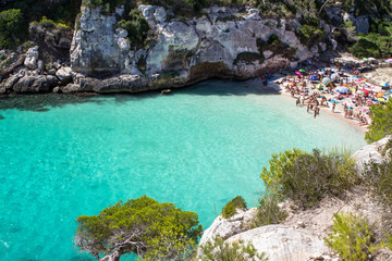 Macarelleta beach, Menorca, Spain