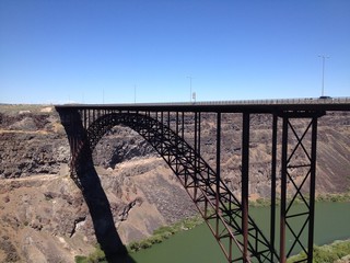 Bridge over Snake river, Idaho
