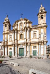 Fototapeta na wymiar San Domenico church, Palermo, Italy