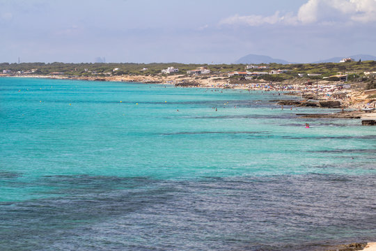 Es Codol Foradat beach, Formentera, Spain