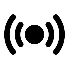 Vector illustration. Icon. Signal reception level indicator