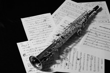 Sax soprano over arrangements