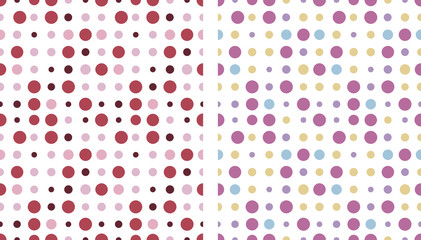 Circles pattern seamless