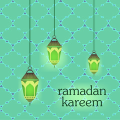 Obraz premium Ramadan kareem card.