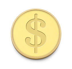 Gold Money Coin