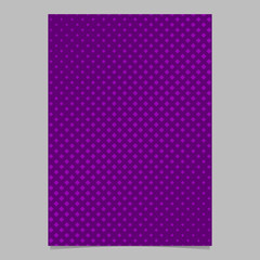 Halftone diagonal square pattern background page design - vector graphic from diagonal squares