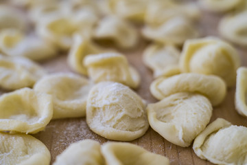 Fototapeta na wymiar homemade pasta