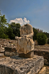 Fototapeta premium Acropolis sculptured sculpture, Athens, Greece