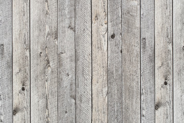 Fototapeta premium Gray flat wooden background of vertical boards