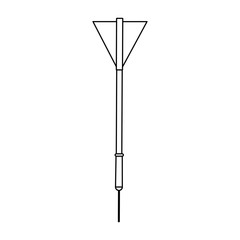 Isolated dart symbol vector illustration graphic design