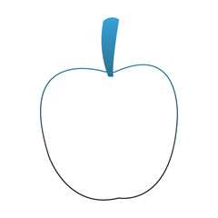 Apple fruit isolated vector illustration graphic design