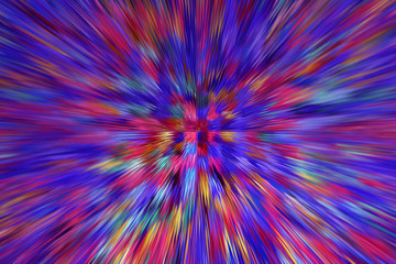 Abstract multicolored explosion. Texture with color abstractions