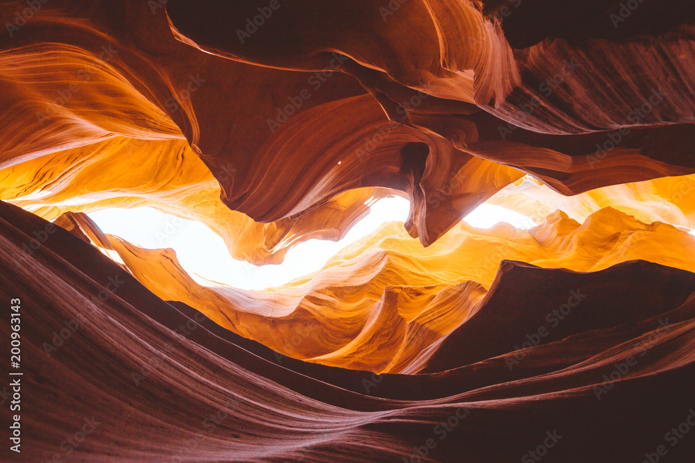 Wall mural antelope canyon, arizona, usa