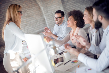 Fototapeta premium Job interview