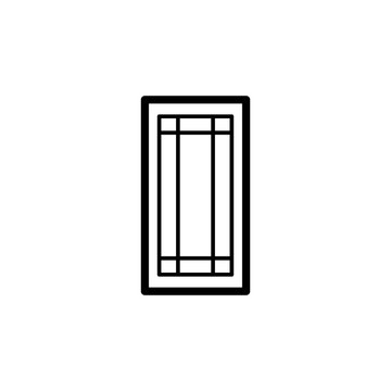 Door icon. Element of door, window and gate for mobile concept and web apps. Thin line icon for website design and development, app development. Premium icon