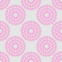 Abstract textile design