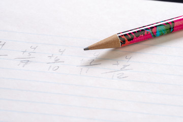Pencil Paper and math