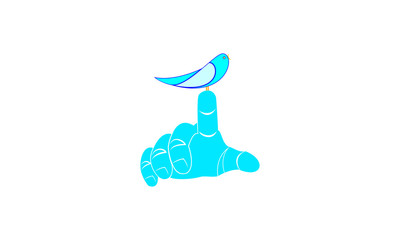 Hand and Bird logo
