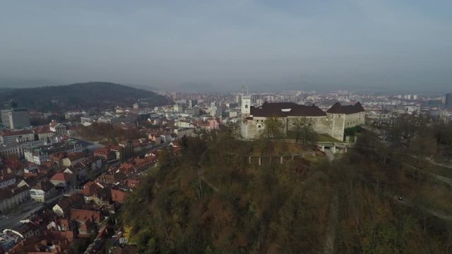 Ljubljana Castle and the city