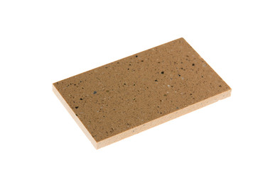 Sample of artificial stone