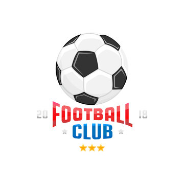 Template Soccer Logo Design. Championship football club