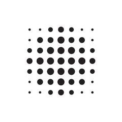 Halftone dots forms