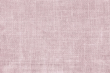 Fototapeta na wymiar Pink light sackcloth texture or background for your design.
