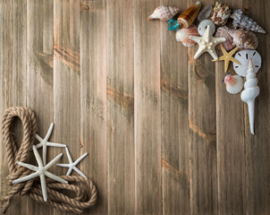 Beach board background