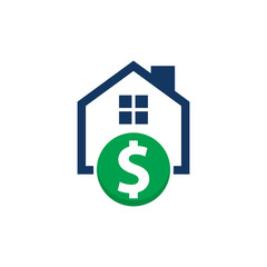 Money House Logo Icon Design