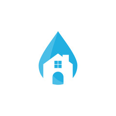 Water House Logo Icon Design