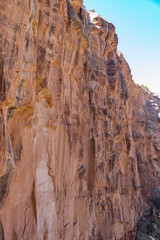 View from Bright Angel Trail at Grand Canyon National Park, Arizona, USA