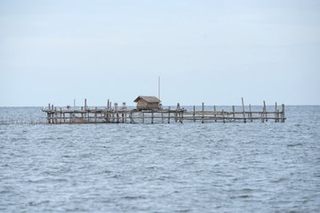 Fish Trap of the fisherman.