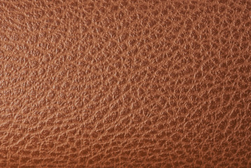 Flat brown leather texture