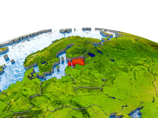 Estonia on model of Earth