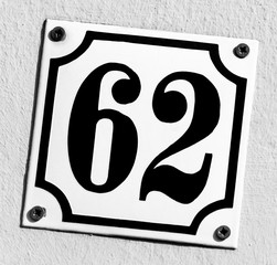 Hausnummer 62
