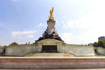 Queen Victoria Memorial in front of the Buckingham Palace, London, United Kingdom