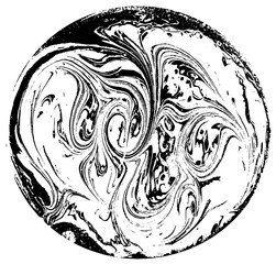 Marble abstract acrylic background. Nature marbling artwork text