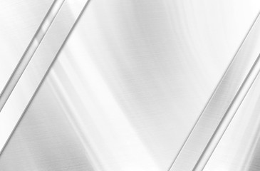 silver metal template design background