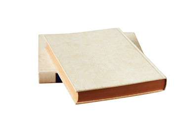 book on white background.