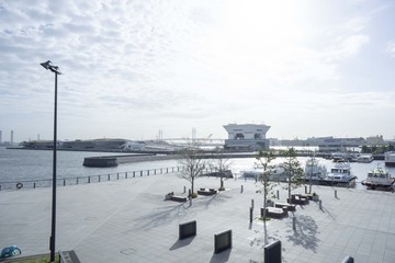 Fototapeta premium 横浜 象の鼻パークを散歩