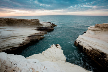 White stones in Cyprus