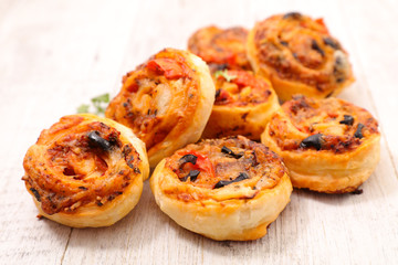 pizza roll, appetizer snack