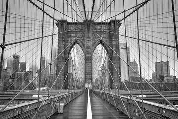 Fototapeta premium Brooklyn bridge of New York City