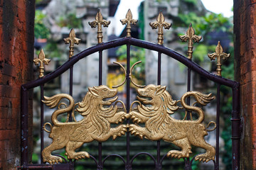 Fototapeta na wymiar King,Indonesia., island, Bali.King lion