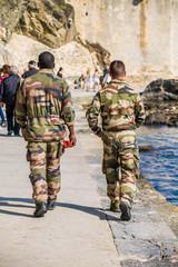 Fototapeta premium Arme, armée.