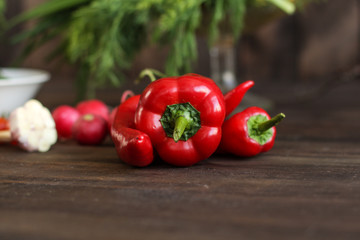 organic vegetables, a set of ingredients (juicy vegetables). copy space (food vegetables background)