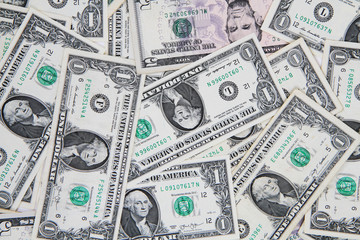 dollar money banknote background