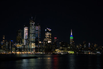 Fototapeta na wymiar New york city at night 